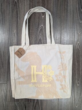 Wizarding World Of Harry Potter Hufflepuff Tote Bag Canvas